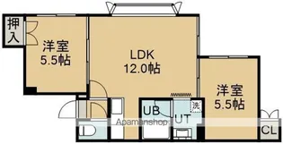 YーFLAT(ワイフラット)【2階】の間取り